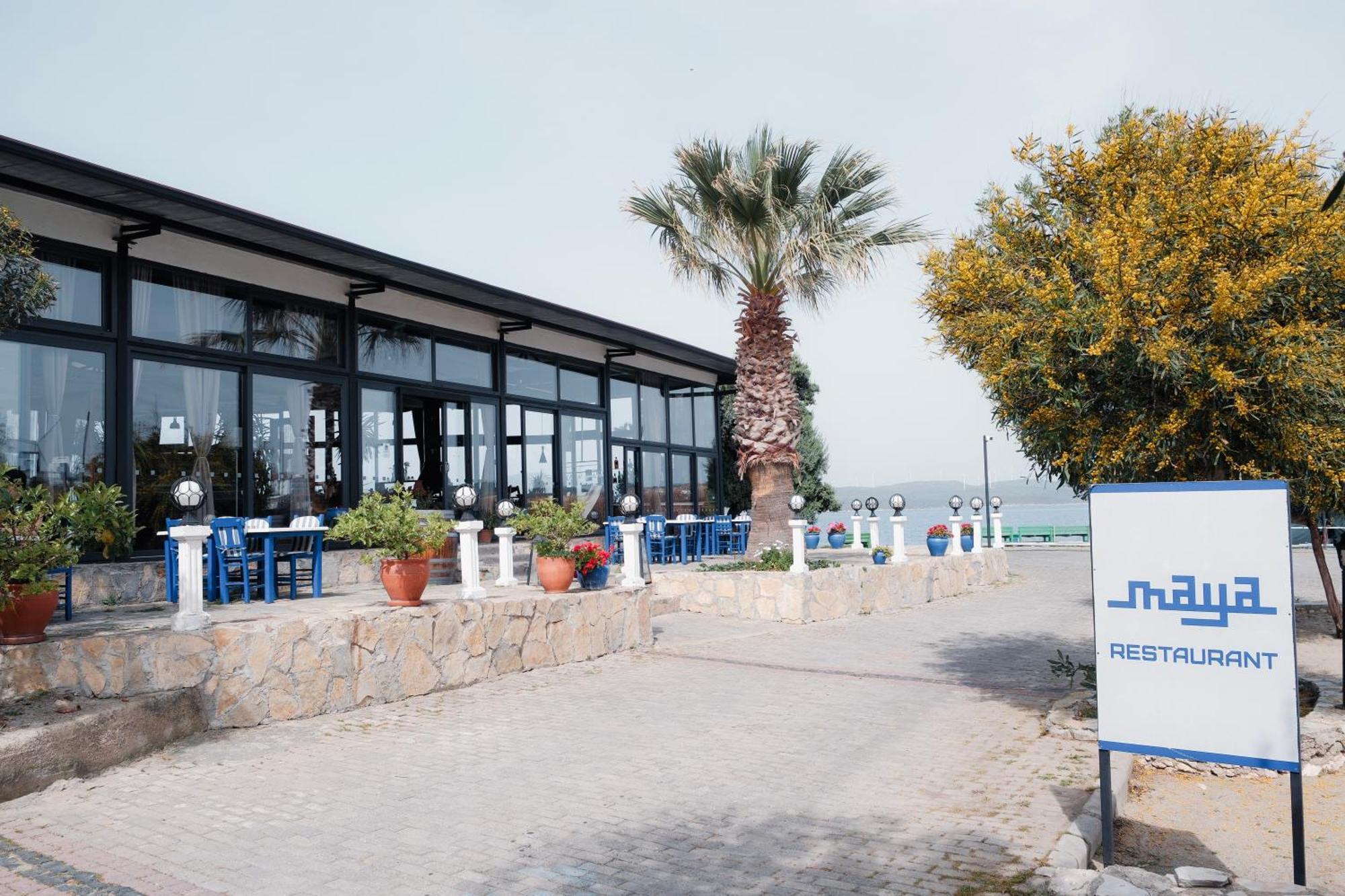 Maya Bistro Hotel & Beach Siğacık Esterno foto